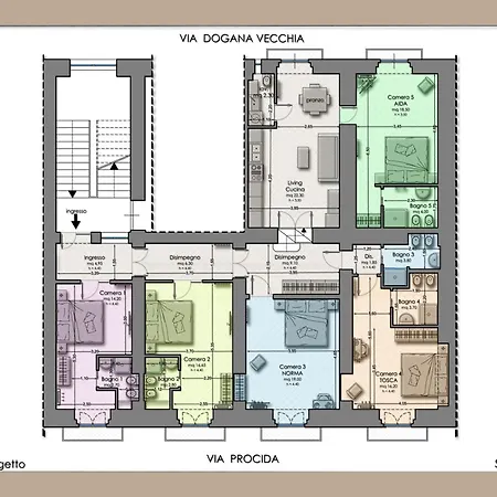 Palazzo Dogana Room&suite 3* סלרנו